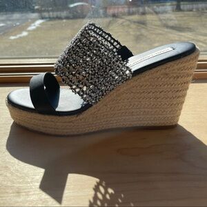 Karl Lagerfeld Paris, New, Celie, Wedge Heels